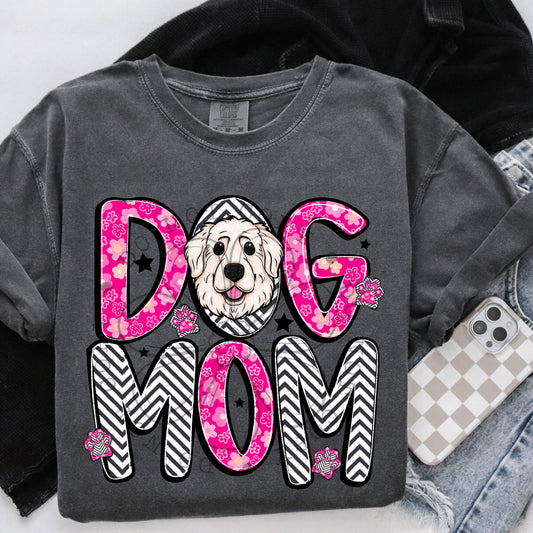 Dog Mom Great Pyrenese DTF Transfer