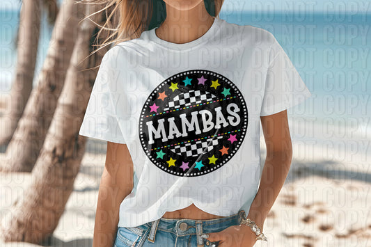 Mambas Colorful DTF Transfer