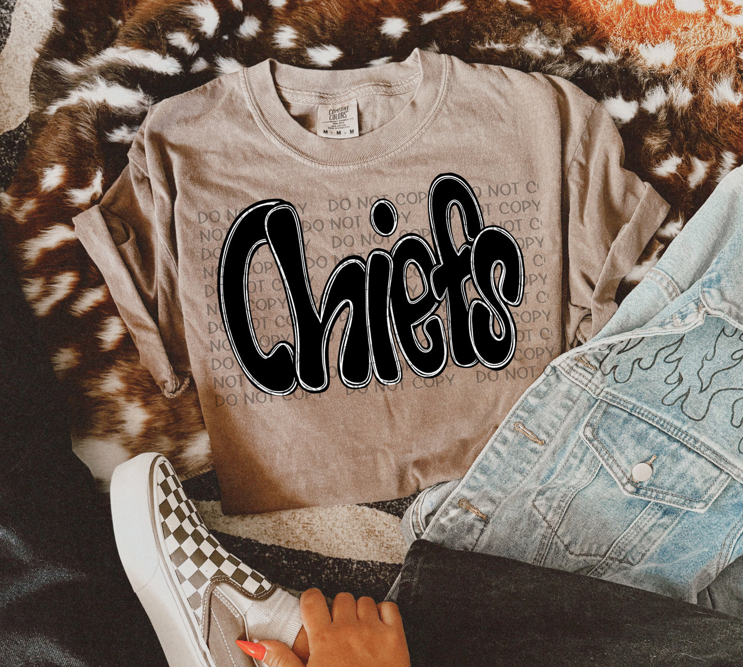 Funky Doodle Mascots DTF Transfer