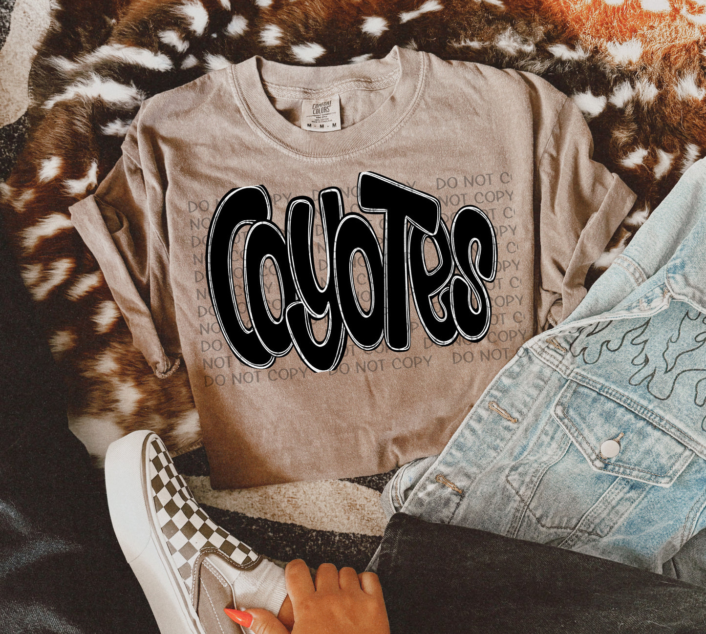 Funky Doodle Mascots DTF Transfer