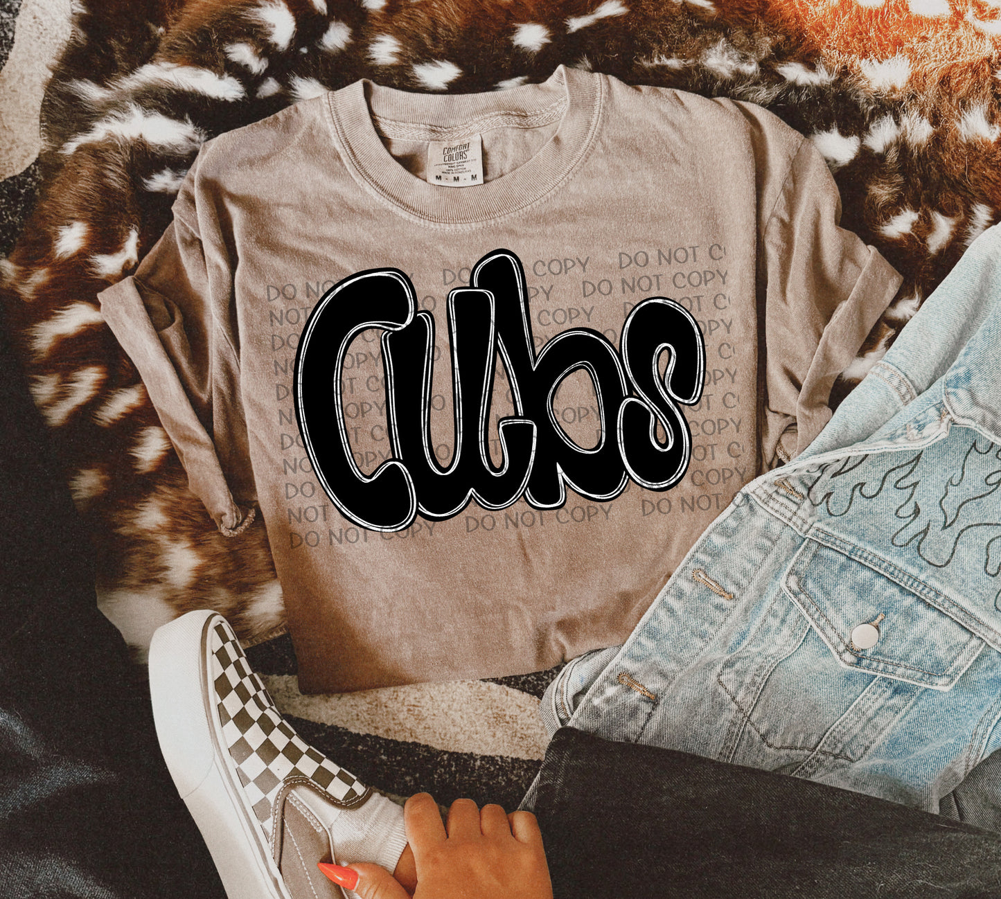 Funky Doodle Mascots DTF Transfer