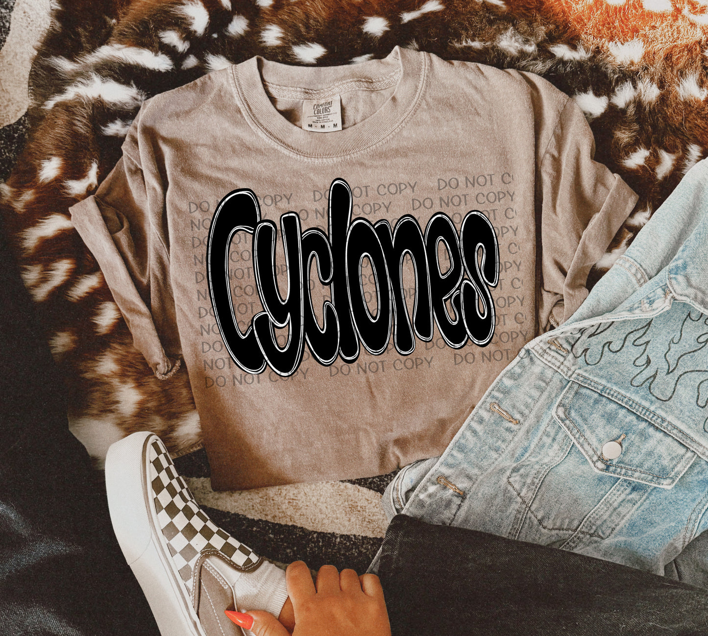 Funky Doodle Mascots DTF Transfer