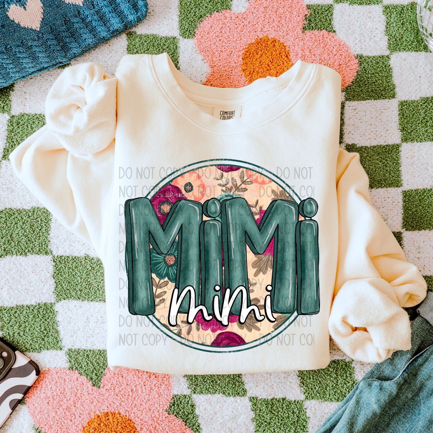 Mimi Floral DTF Transfer