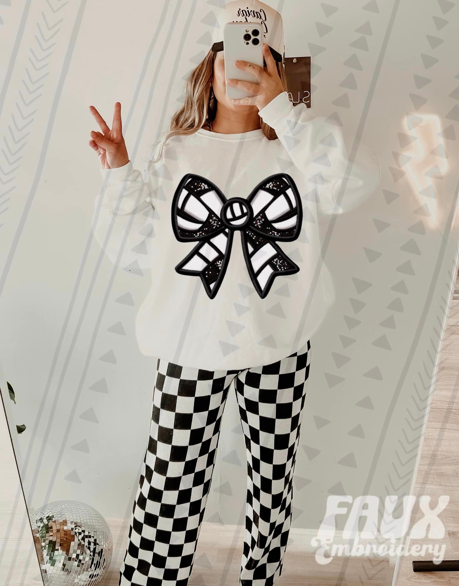 Coquette Soccer Bow DTF Transfer