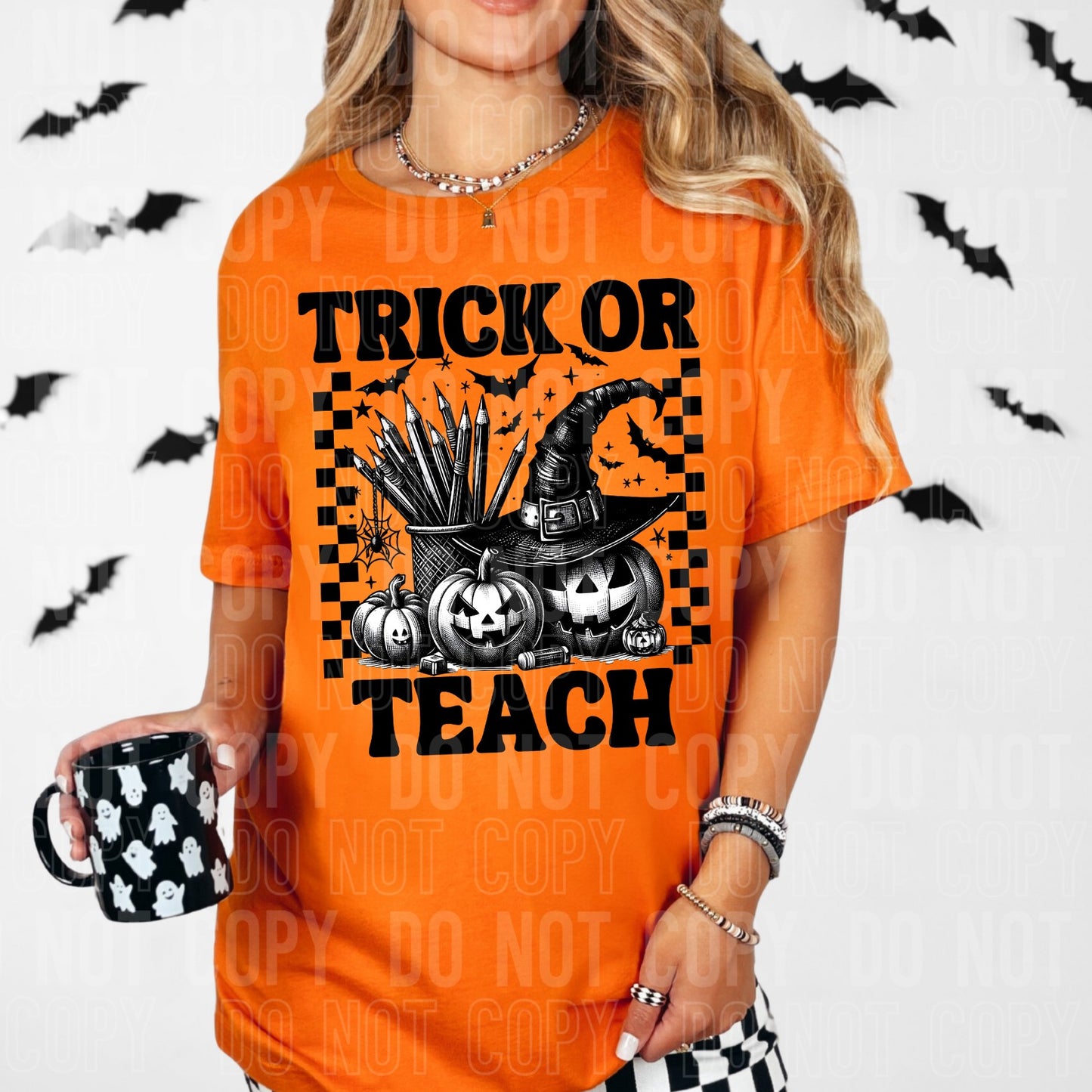 Trick Or Teach DTF Transfer