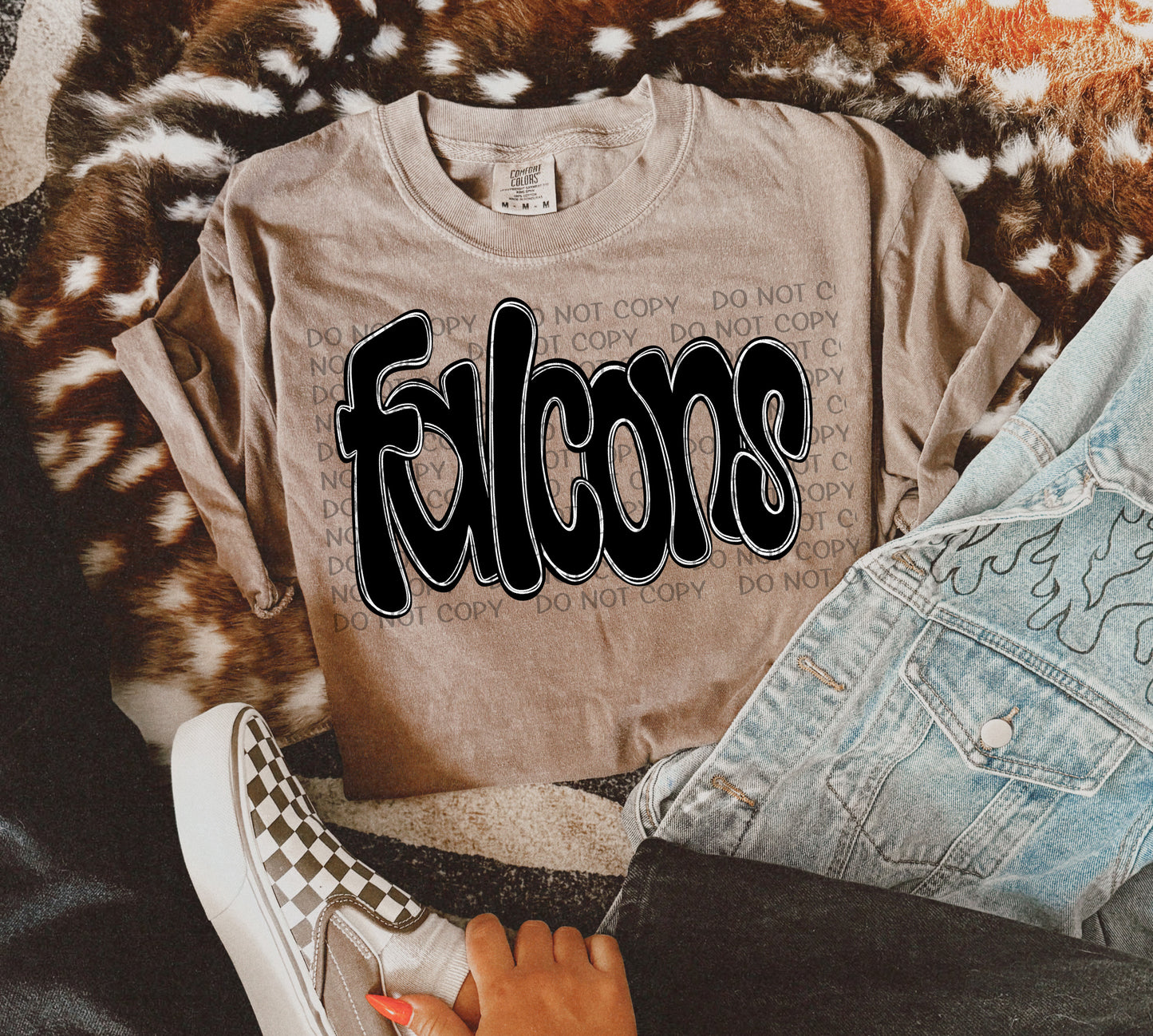 Funky Doodle Mascots DTF Transfer