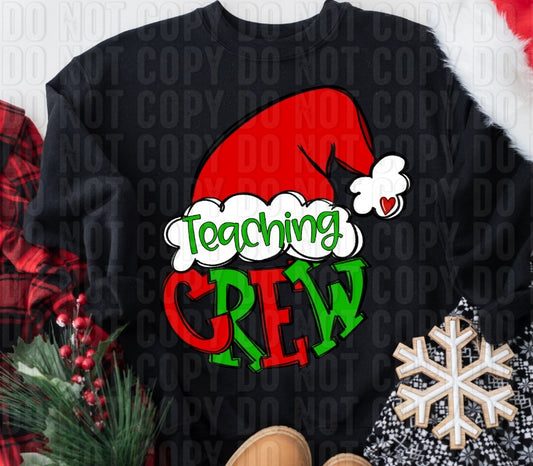 Teaching Crew Christmas DTF Transfer