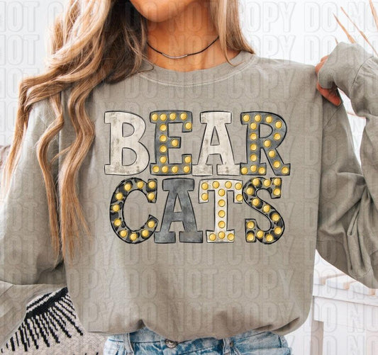 Bearcats - Bright Light Leopard DTF Transfer