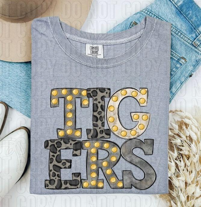 Tigers - Bright Light Leopard DTF Transfer