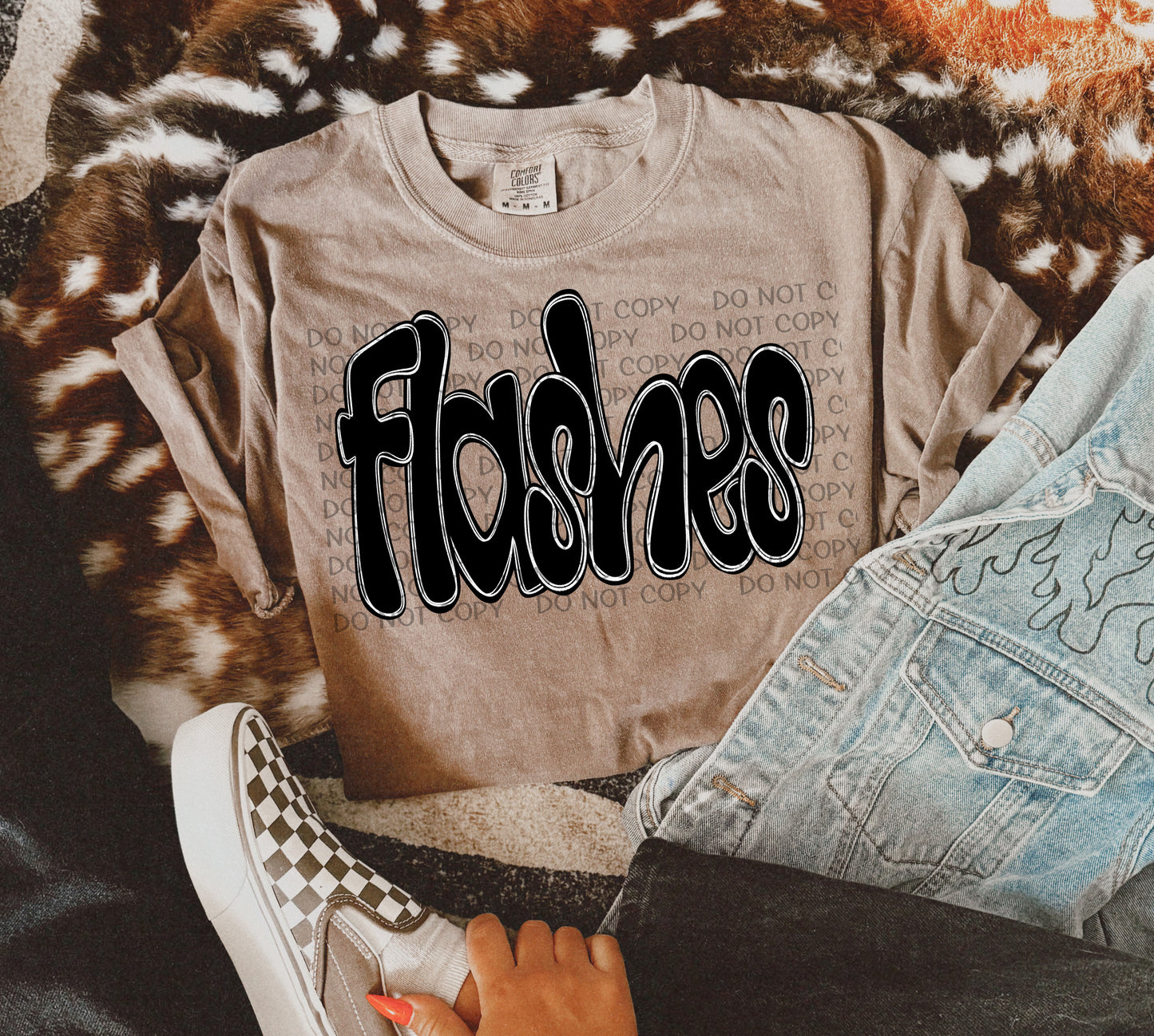 Funky Doodle Mascots DTF Transfer