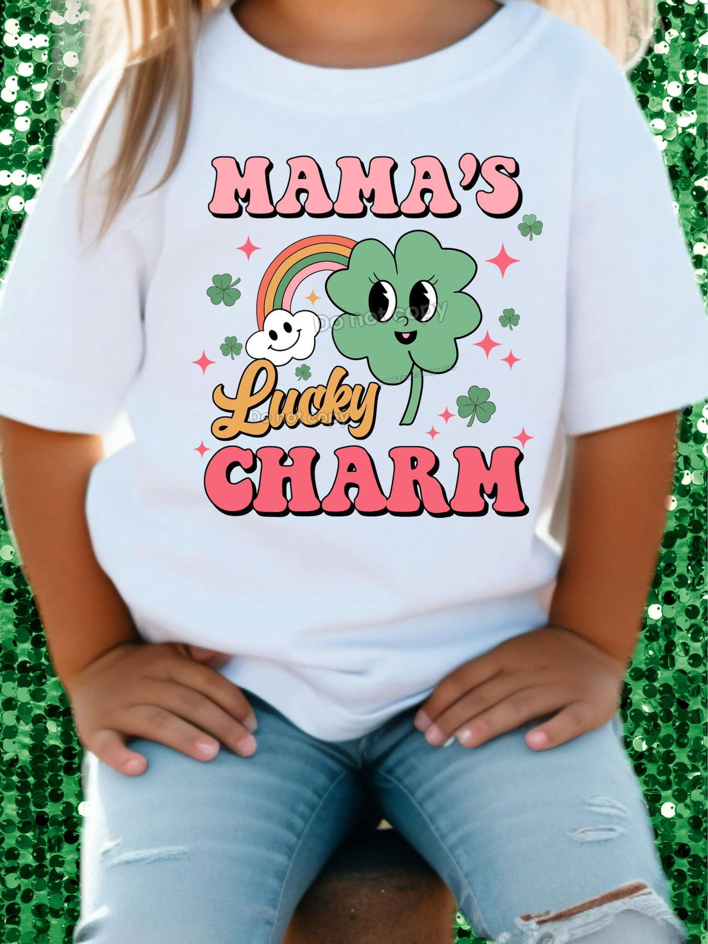 Mama's Lucky Charm DTF Transfer