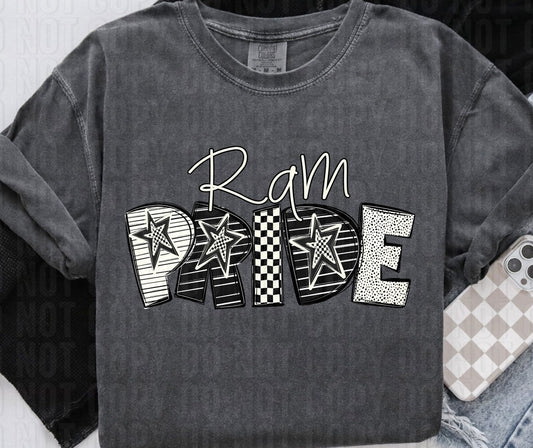 Ram Pride DTF Transfer