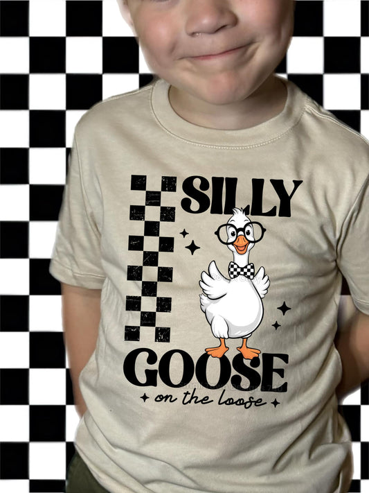 Silly Goose On The Loose DTF Transfer