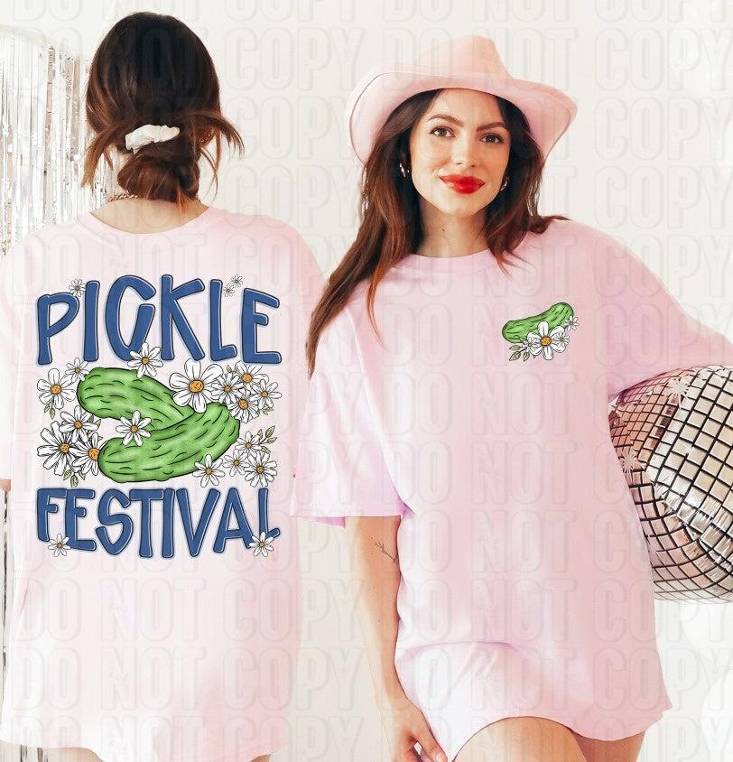 Pickle Festival Front/Back DTF Transfer