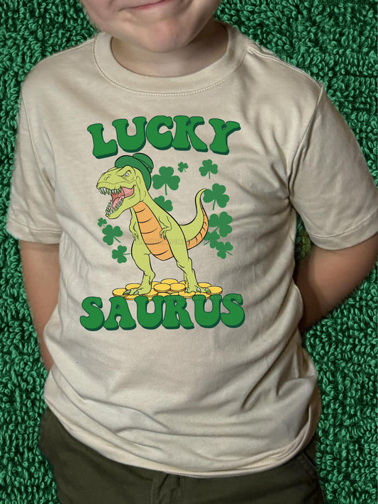 Lucky Saurus DTF Transfer