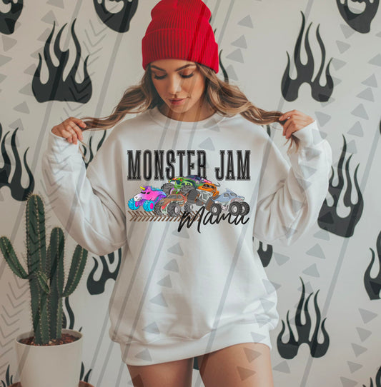 Monster Jam Mama DTF Transfer