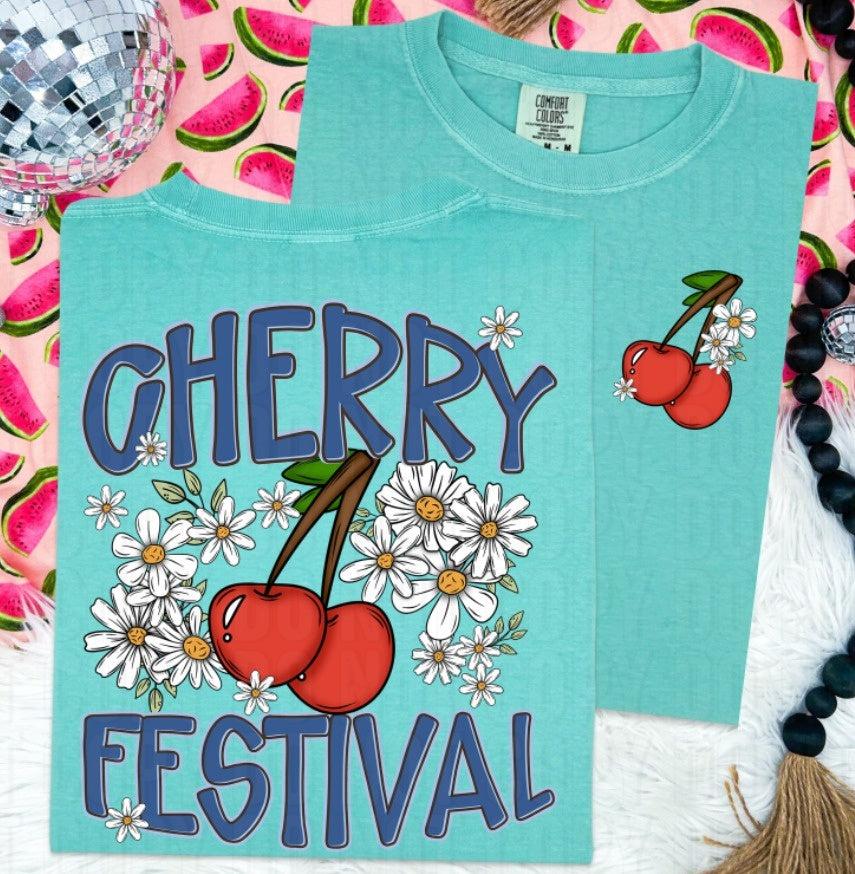Cherry Festival Front/Back DTF Transfer