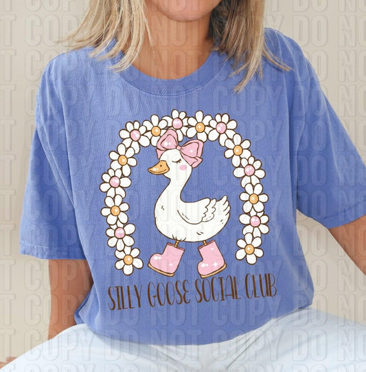 Silly Goose Social Club DTF Transfer