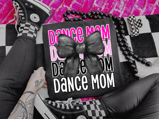 Dance Mom Bow DTF Transfer