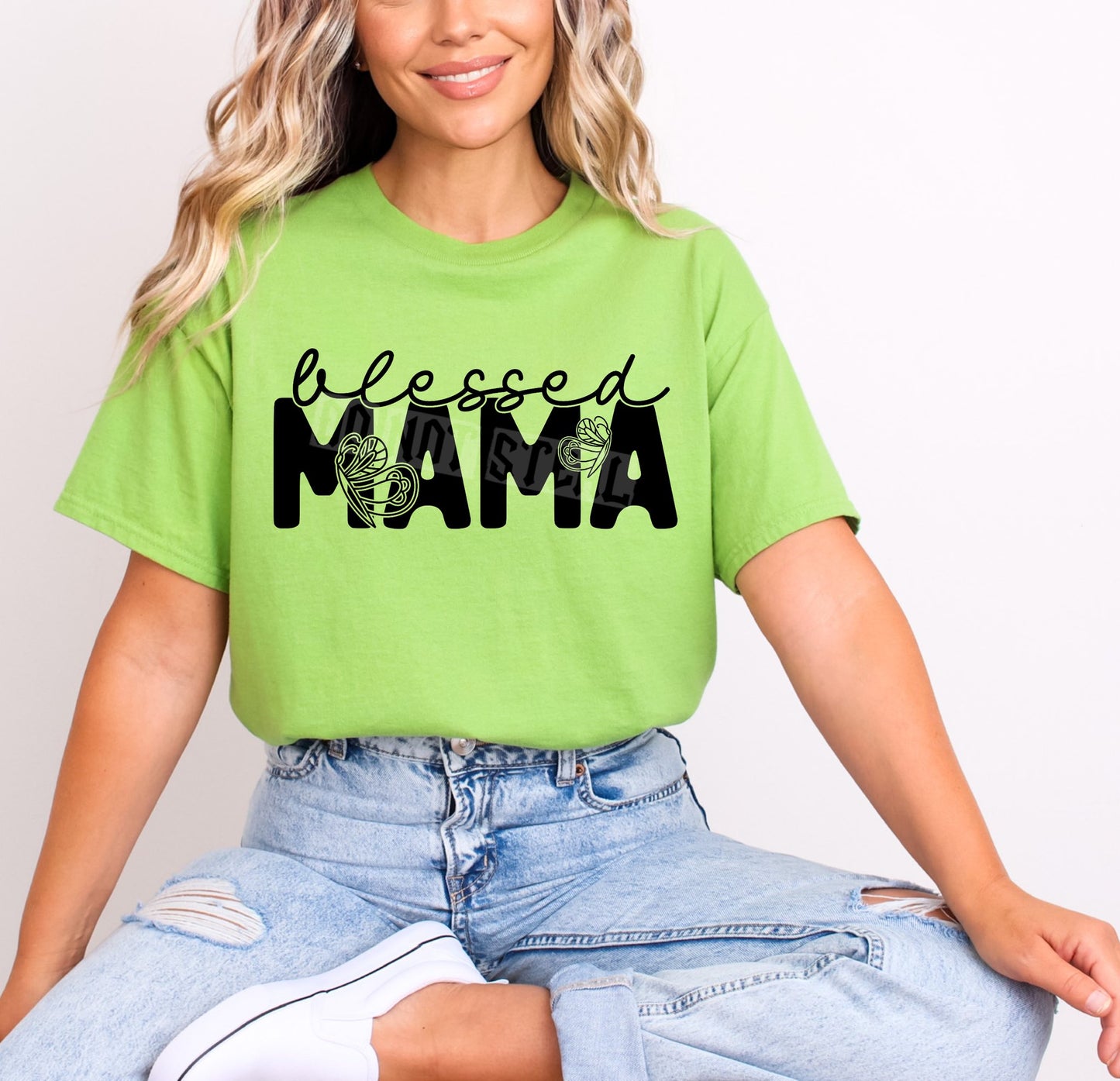 Blessed Mama DTF Transfer