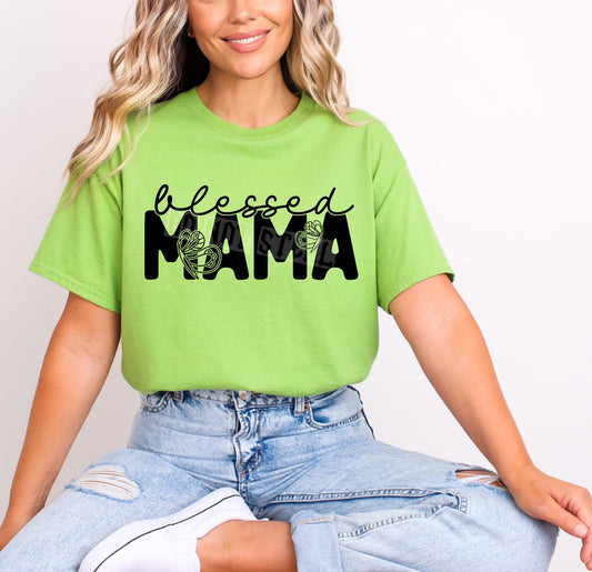 Blessed Mama DTF Transfer