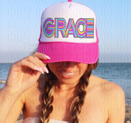 Grace Colorful DTF Transfer