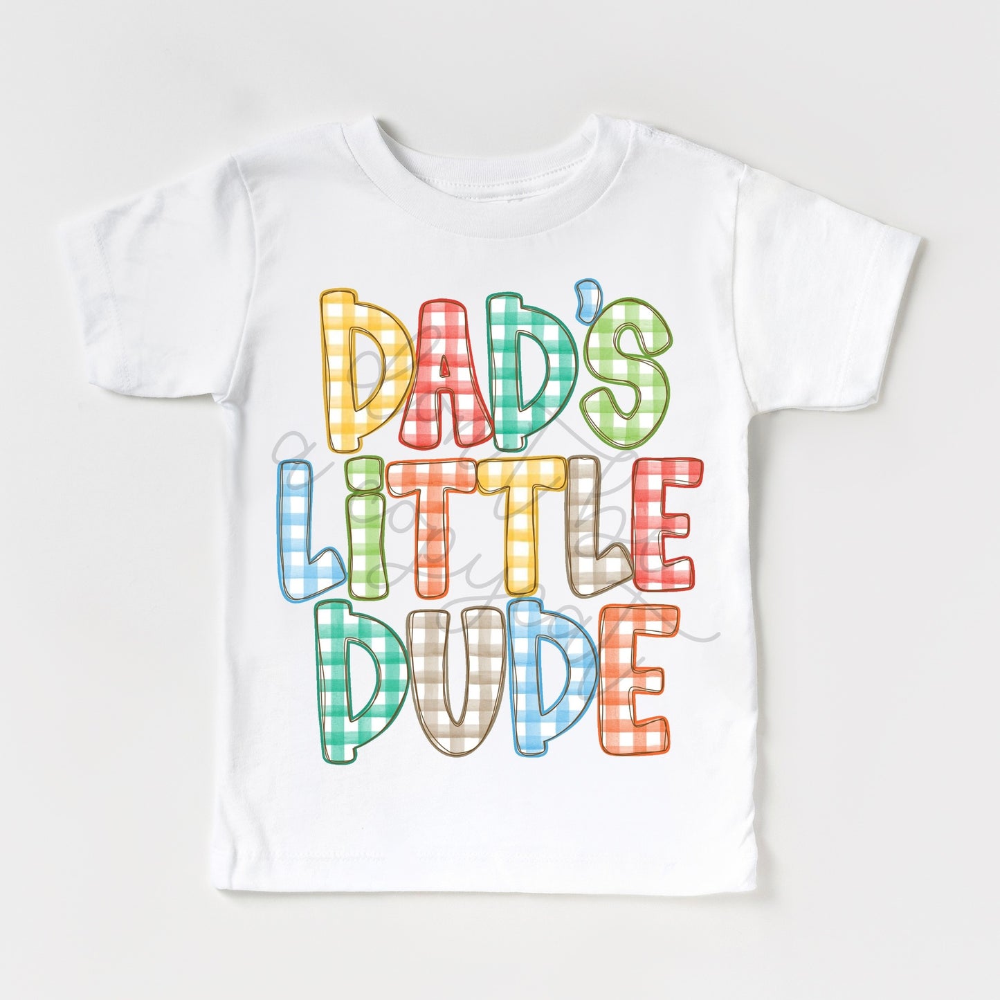 Dad's Little Dude DTF Transfer