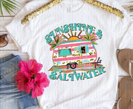 Sunshine And Salt Water DTF Transfer