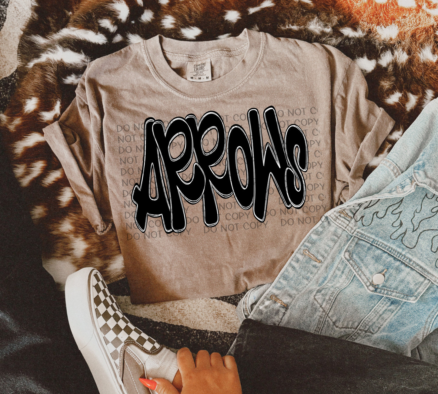 Funky Doodle Mascots DTF Transfer