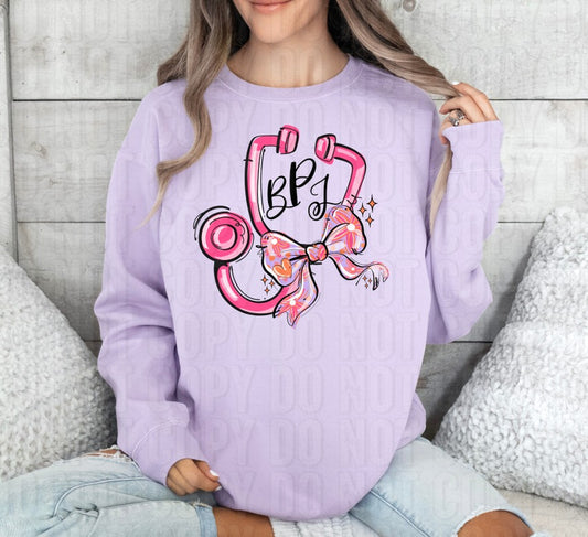 Scribble Bright Nursing Element Custom/Name Personalized DTF Transfer