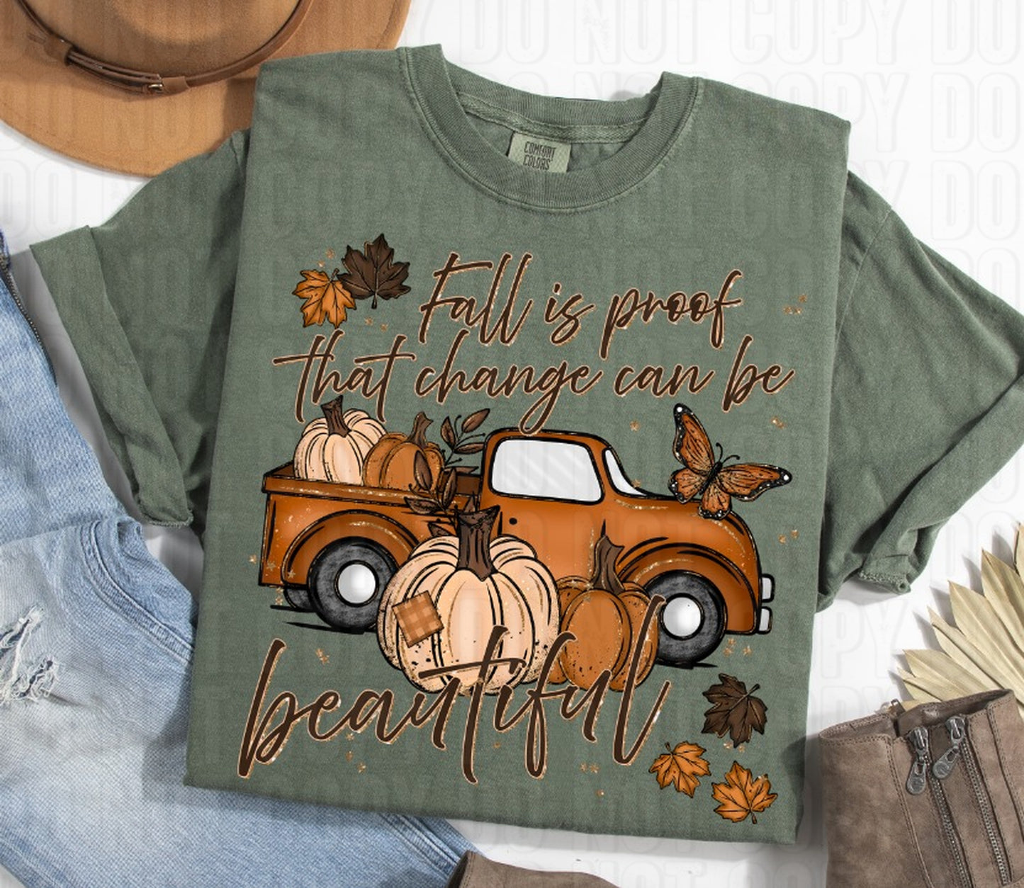 Fall Is Proof DTF Transfer