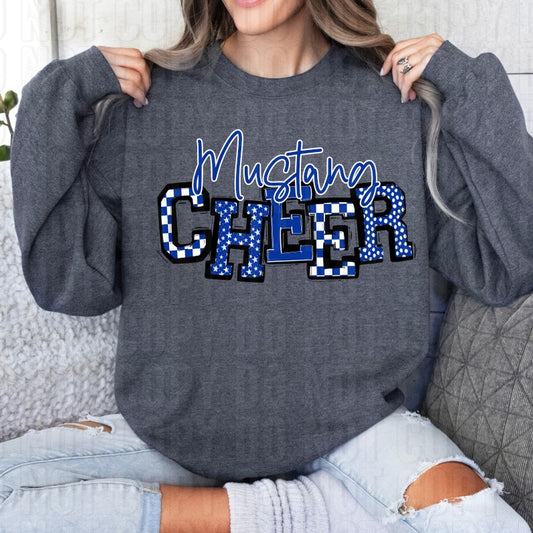Cheer Word Art Custom Team Name/Personalized DTF Transfer