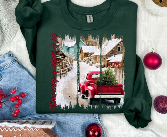 Good Tidings Of Comfort & Joy DTF Transfer