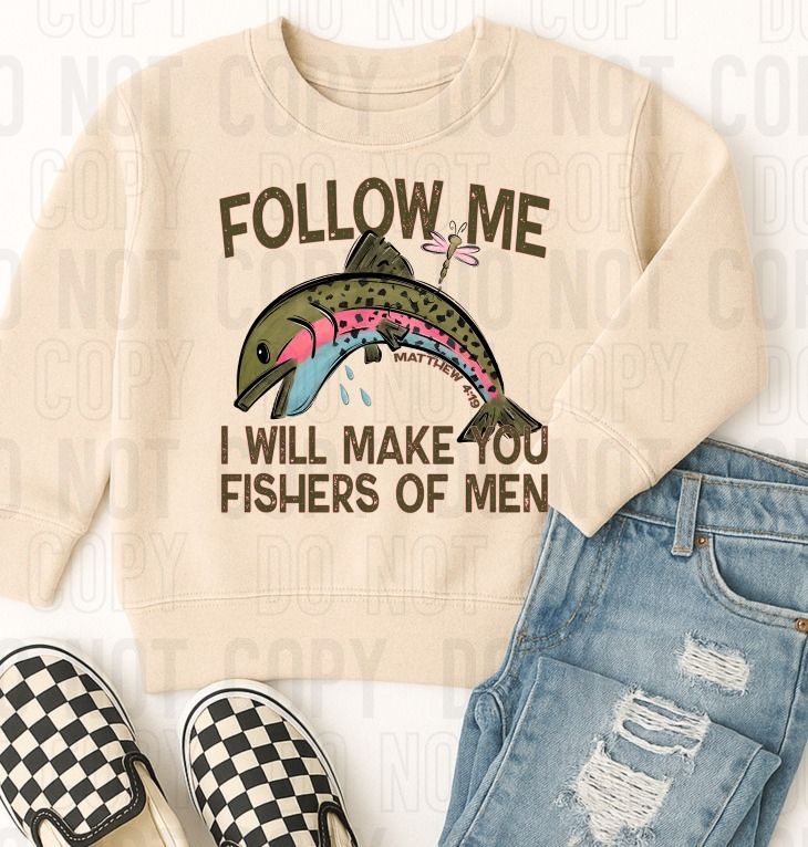 Fishers Of Men 1 DTF Transfer