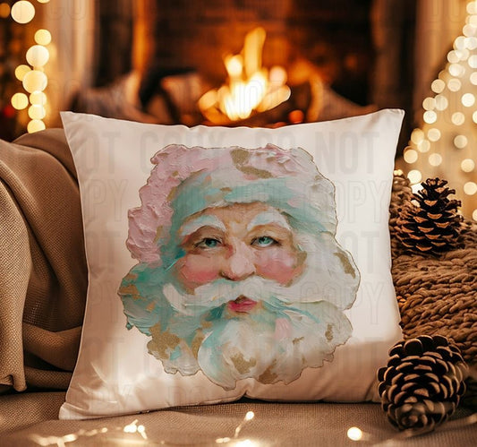 Painted Santa 2 DTF Transfer