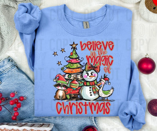 Believe In The Magic Of Christmas DTF Transfer