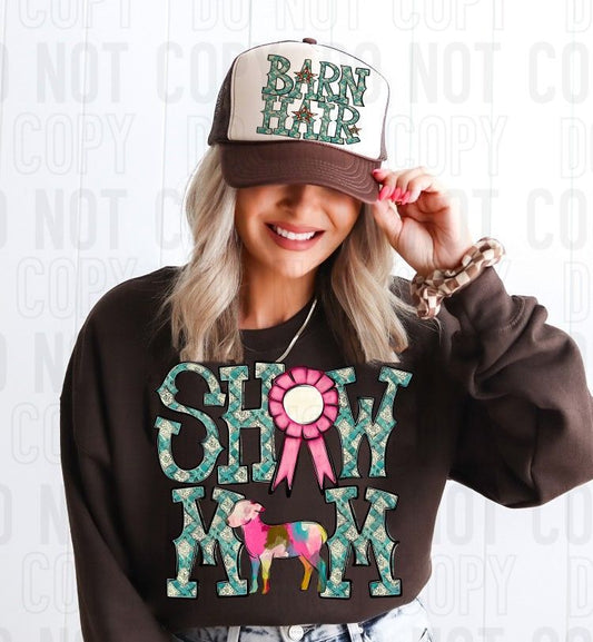 Show Mom Sheep DTF Transfer