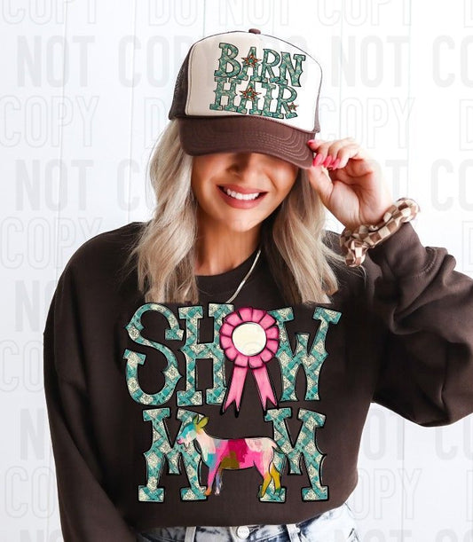 Show Mom Goat DTF Transfer