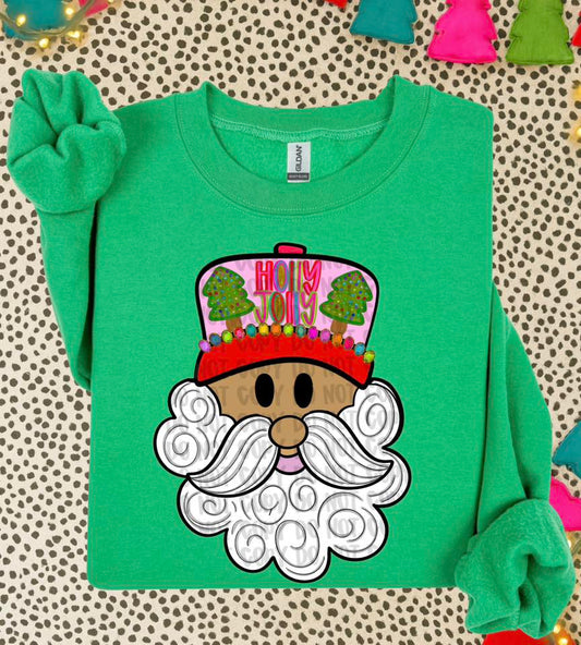 Holly J Santa DTF Transfer