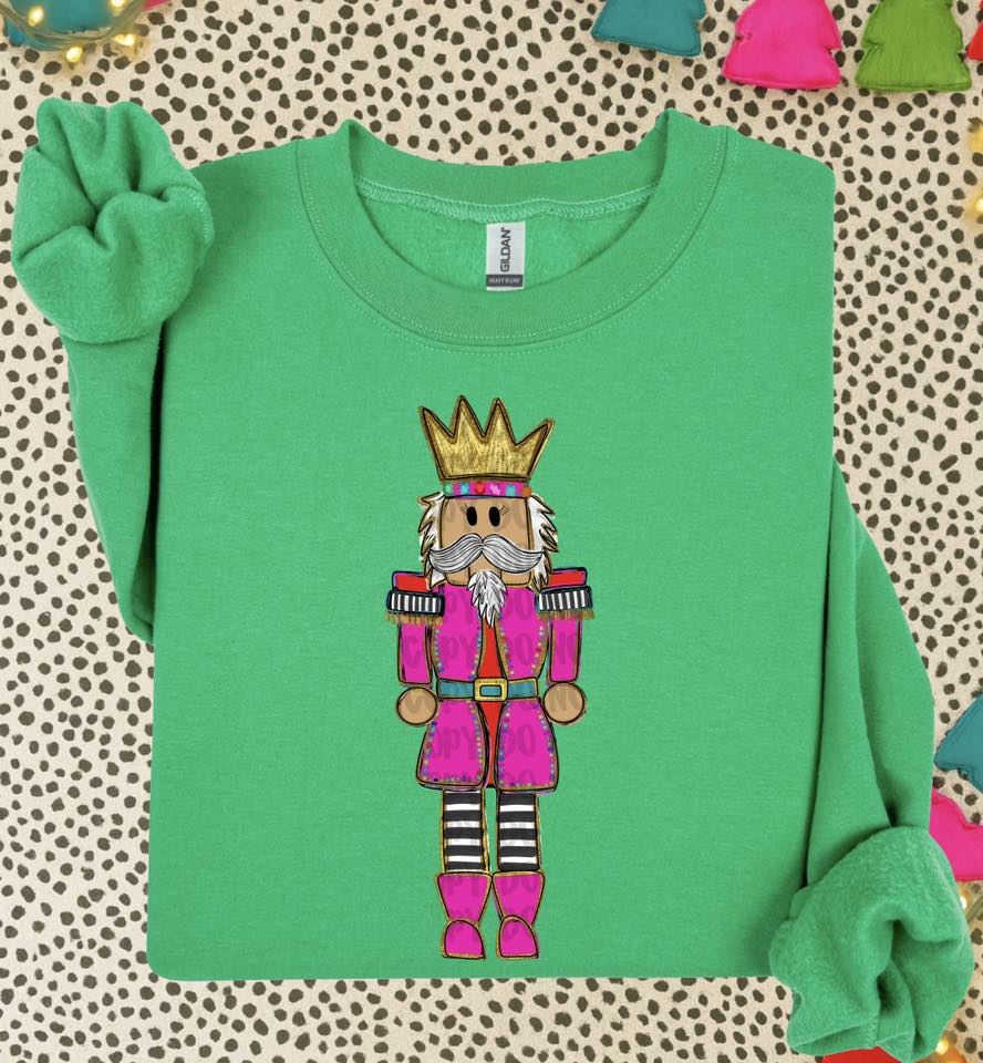 Colorful Nutcracker DTF Transfer