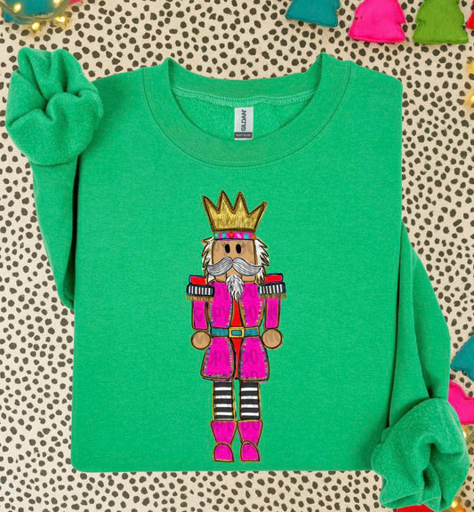 Colorful Nutcracker DTF Transfer