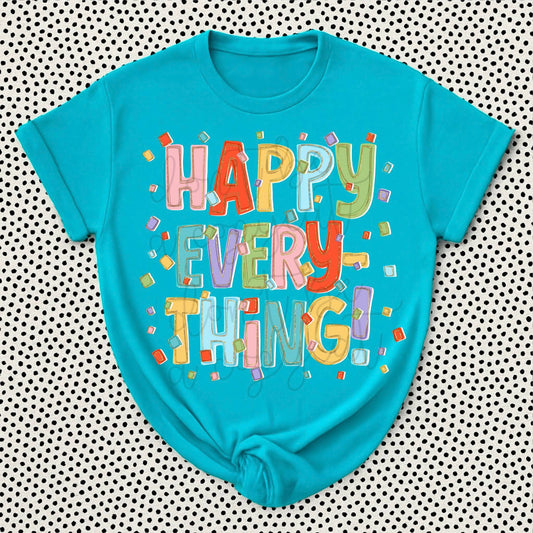 Happy Everything DTF Transfer