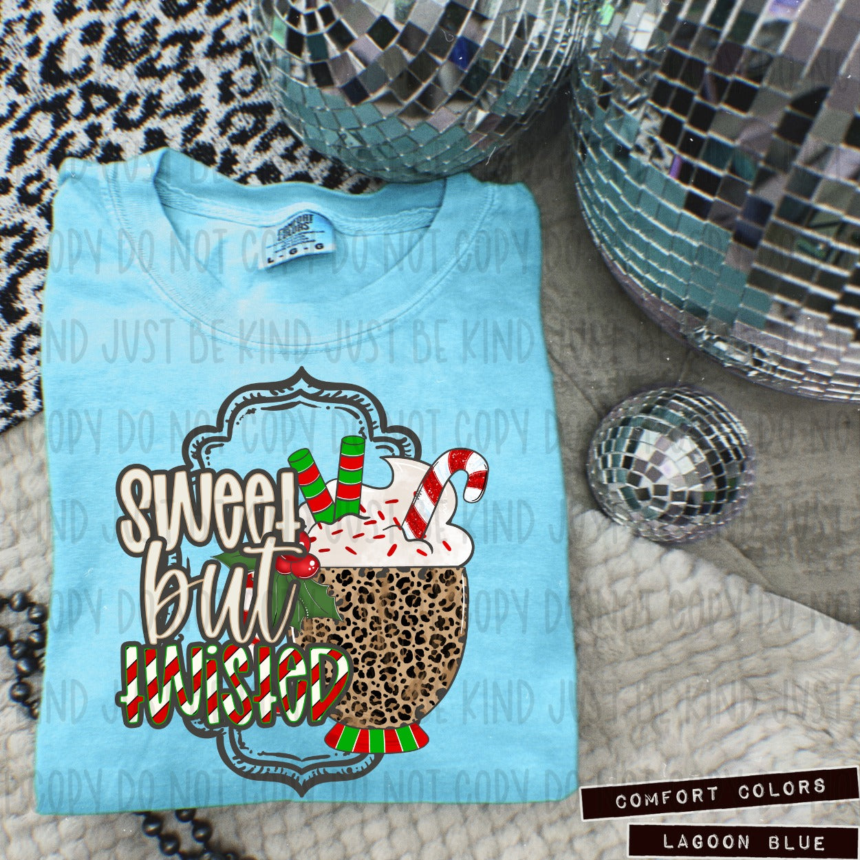 Sweet But Twisted Latte DTF Transfer