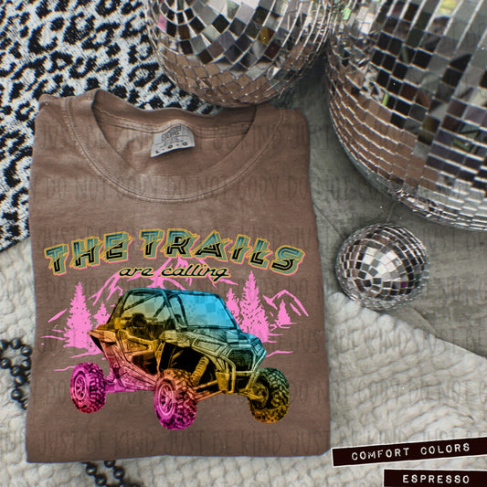 The Trails Are Calling DTF Transfer