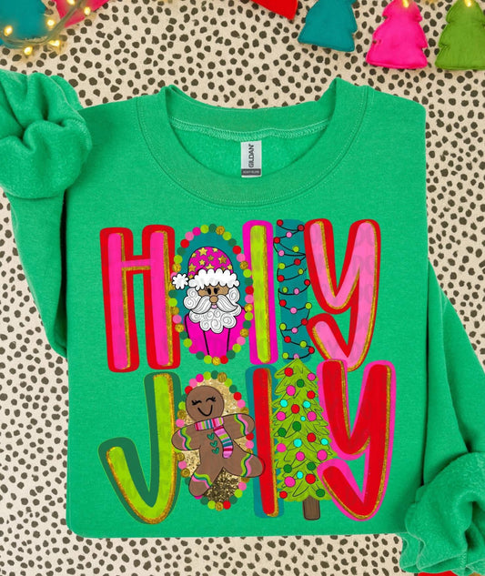 Holly Jolly DTF Transfer