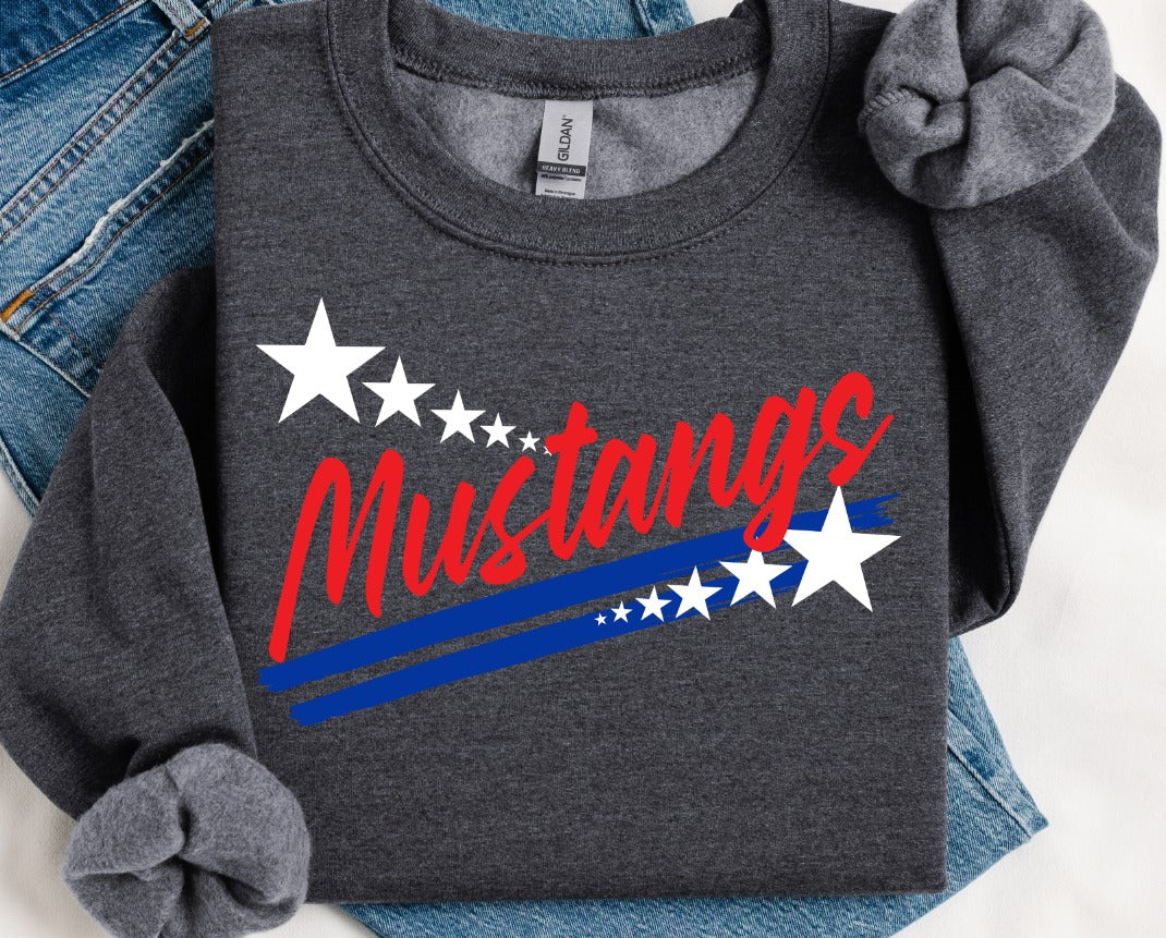 Spirit Stars Mascot Custom DTF Transfer