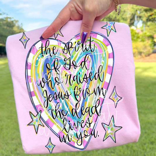 The Spirit Of God DTF Transfer