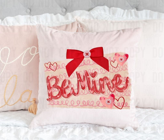 Be Mine Vintage DTF Transfer