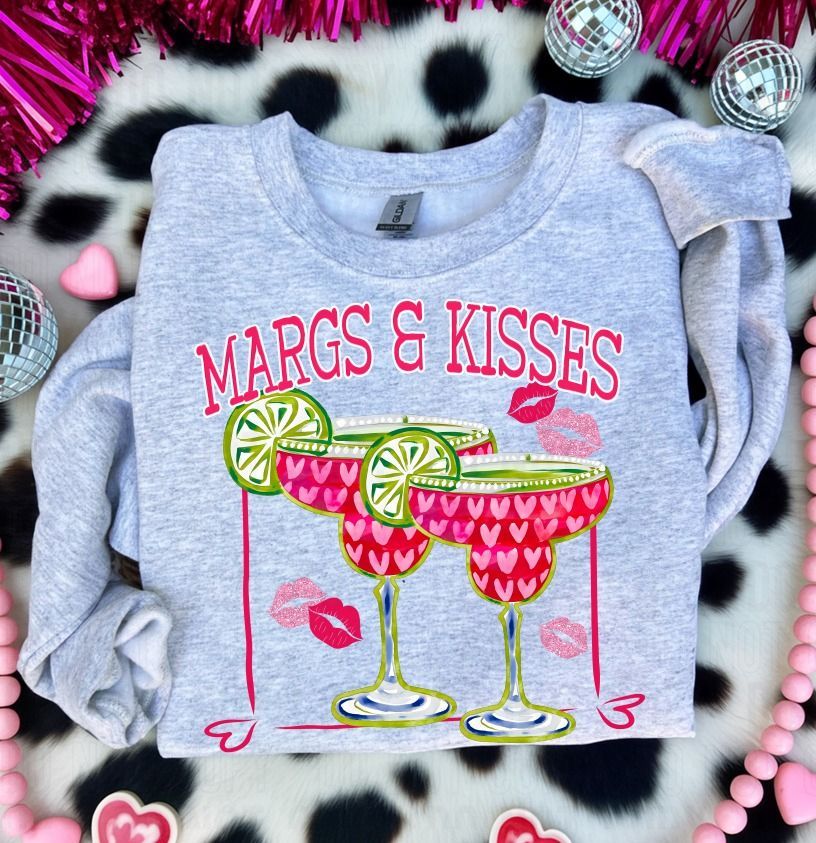 Margs & Kisses DTF Transfer