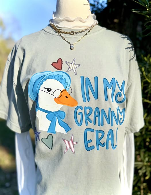 In My Granny Era Goose DTF Transfer